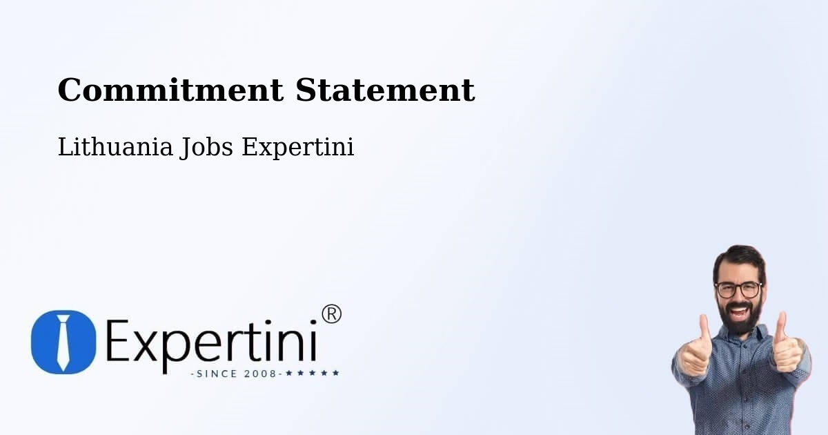 Corporate Commitment – Panevėžys City - Lithuania Jobs Expertini